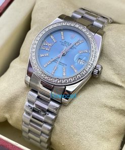 Rolex Datejust Diamond Bezel Ice Blue