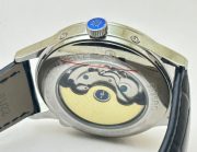 Patek Philippe GMT Annual Calendar Sun Moon Diamond Bezel White Dial Swiss Automatic Watch - Image 7