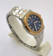 Audemars Piguet Royal Oak Blue Dual Tone Ladies Watch - Image 4