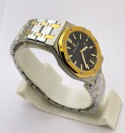 Audemars Piguet Royal Oak Black Dual Tone Ladies Watch - Image 4