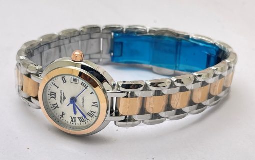 Longines Prima Luna Roman Mark Dual Tone Ladies Watch - Image 5