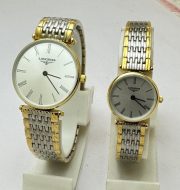Longines Elegance La Grande Dual Tone Couple Watch - A - Image 2