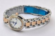 Longines Prima Luna Mother Of Pearl Dial Diamond Bezel Dual Tone Ladies Watch - Image 5