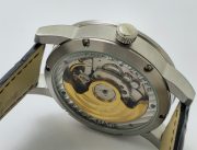 Patek Philippe Bridge Power Reserve Dual Time Ice Blue Swiss ETA Valjoux Automatic Watch - Image 8