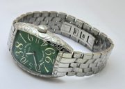 Franck Muller Crazy Hours Croco Green Steel Swiss Automatic Watch - Image 5
