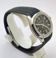 Patek Philippe Aquanaut Steel Black Rubber Strap Swiss ETA Caliber 5168G Valjoux Movement Automatic Watch - Image 4