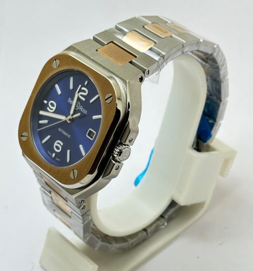 Bell & Ross BR05 Dual Tone Blue Swiss Automatic Watch - Image 3