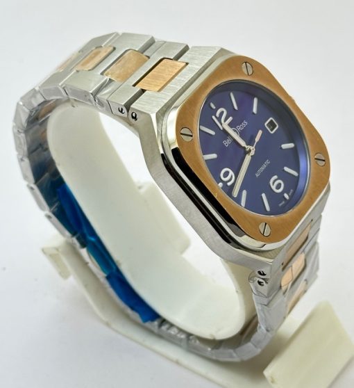 Bell & Ross BR05 Dual Tone Blue Swiss Automatic Watch - Image 4