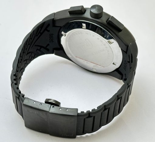 Porsche Design Chronograph Black Rubber Strap Watch - C - Image 6