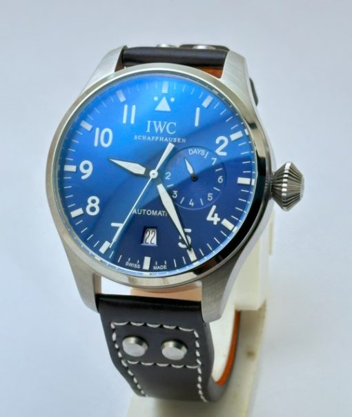 I W C Big Pilot Le Petit Prince Blue Swiss Automatic Watch - Image 2