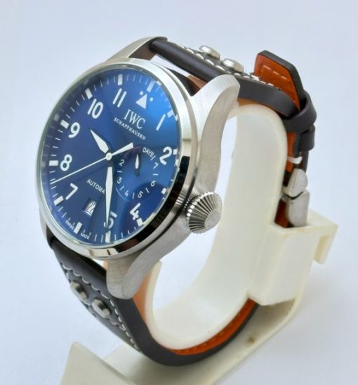 I W C Big Pilot Le Petit Prince Blue Swiss Automatic Watch - Image 3