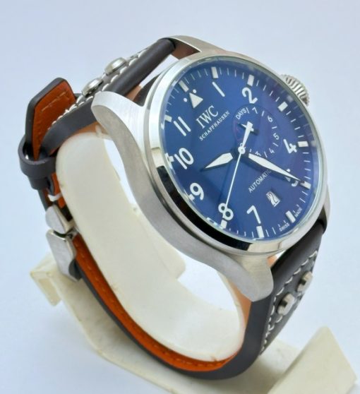 I W C Big Pilot Le Petit Prince Blue Swiss Automatic Watch - Image 4