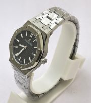 Audemars Piguet Royal Oak Black Steel Ladies Watch - Image 3