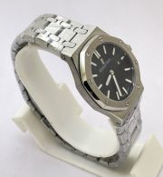 Audemars Piguet Royal Oak Black Steel Ladies Watch - Image 4