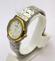 Audemars Piguet Royal Oak Mother of Pearl Dual Tone Ladies Watch - Image 3
