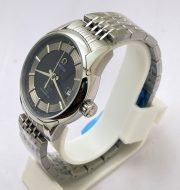 Omega De-Ville Black Steel Bracelet Swiss Automatic Watch - Image 3