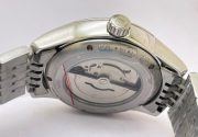 Omega De-Ville Black Steel Bracelet Swiss Automatic Watch - Image 7