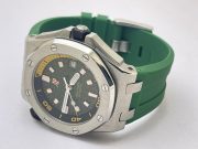 Audemars Piguet Diver Green Rubber Strap Swiss Automatic Watch - Image 5