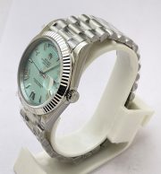 Rolex Day-Date Ice Blue Swiss ETA Automatic 7750 Valjoux Movement Watch - Image 4