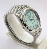 Rolex Day-Date Ice Blue Swiss ETA Automatic 7750 Valjoux Movement Watch - Image 5