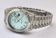 Rolex Day-Date Ice Blue Swiss ETA Automatic 7750 Valjoux Movement Watch - Image 6