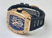 Richard Mille Spider Rose Gold Diamond Swiss ETA Automatic Watch - Image 5