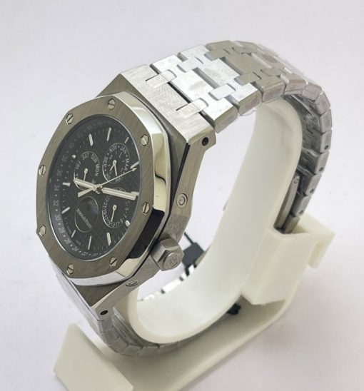 Audemars Piguet Royal Oak Perpetual Calendar Black Swiss Automatic Watch - Image 3