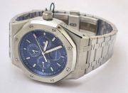 Audemars Piguet Royal Oak Perpetual Calendar Blue Swiss Automatic Watch - Image 5