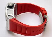 Richard Mille RM 035 Americas Edition Red Strap Swiss ETA 7750 Valjoux Movement Watch - Image 6