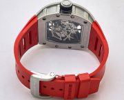 Richard Mille RM 035 Americas Edition Red Strap Swiss ETA 7750 Valjoux Movement Watch - Image 7