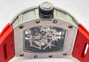 Richard Mille RM 035 Americas Edition Red Strap Swiss ETA 7750 Valjoux Movement Watch - Image 8