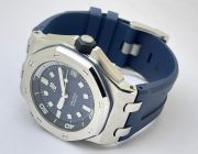 Audemars Piguet Diver Blue Rubber Strap Swiss ETA Valjoux 7750 Automatic Watch - Image 5