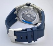 Audemars Piguet Diver Blue Rubber Strap Swiss ETA Valjoux 7750 Automatic Watch - Image 7