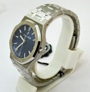 Audemars Piguet Royal Oak Steel Blue Swiss ETA Valjoux 7750 Automatic Watch - Image 3