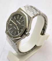 Audemars Piguet Royal Oak Steel Grey Swiss ETA Valjoux 7750 Automatic Watch - Image 3
