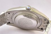 Rolex Date-Just Roman Mark Blue Steel Swiss ETA Automatic 2836 Valjoux Movement Watch - Image 8