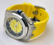 Audemars Piguet Diver Yellow Rubber Strap Swiss Automatic Watch - Image 5