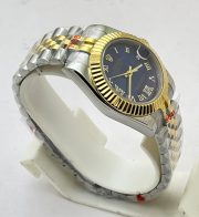 Rolex Datejust Roman Marker Blue Dual Tone Swiss Automatic Ladies Watch - Image 4