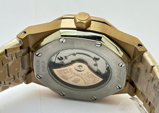 Audemars Piguet Royal Oak Green Rose Gold Swiss Automatic Watch - Image 7
