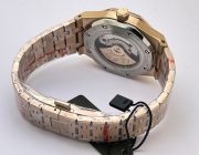 Audemars Piguet Royal Oak Rose Gold Grey Swiss Automatic Watch - Image 6