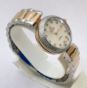 Omega Ladymatic Nicole Kidman White Dual Tone Ladies Watch - Image 4