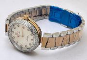 Omega Ladymatic Nicole Kidman White Dual Tone Ladies Watch - Image 5