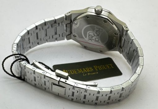 Audemars Piguet Royal Oak Diamond Sky Blue Mother of Pearl Ladies Watch - Image 6