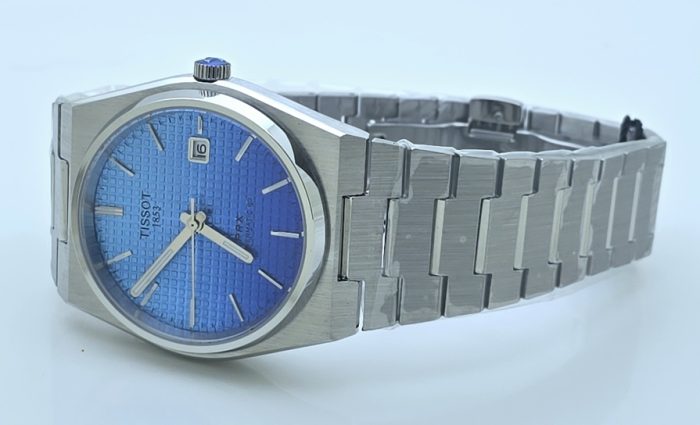 Tissot Prx Powermatic 80 Gradient Ice Blue Chameleon Swiss Automatic Watch - Image 5