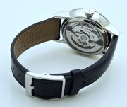Nomos Glashutte LAMBDA Gangreserve 84 Stunden Black Steel Power Reserve Swiss Automatic Watch - Image 7