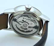 Nomos Glashutte LAMBDA Gangreserve 84 Stunden Black Steel Power Reserve Swiss Automatic Watch - Image 8